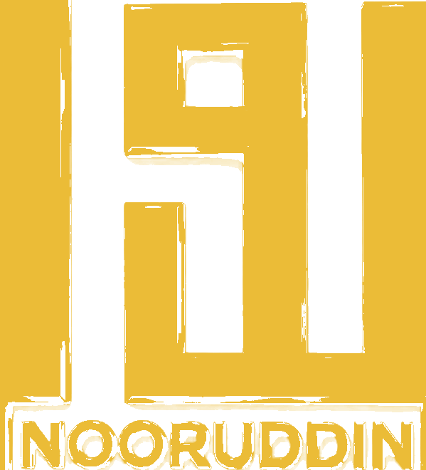 Nooruddin Agarwood original gold logo